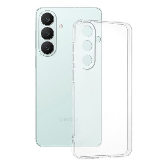 Samsung Galaxy S25 FE / S26 FE skaidrus silikoninis dėklas – Techsuit