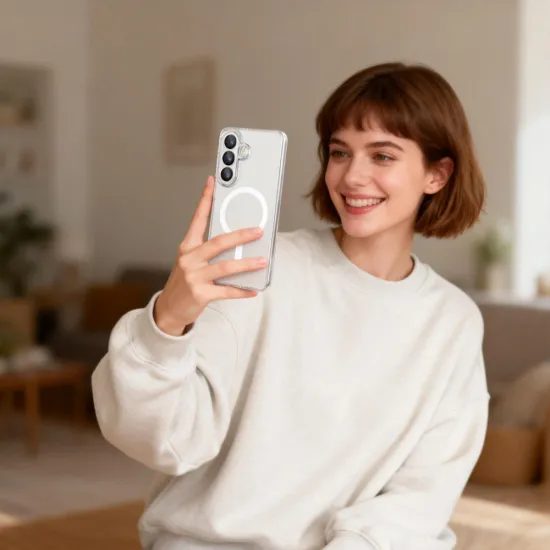 Tech-Protect Flexair MagSafe, Samsung Galaxy S26, průhledný