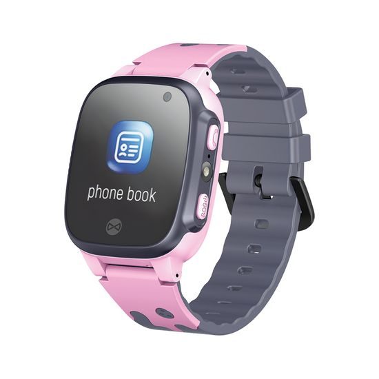 Forever Call Me 2 smartwatch pro děti, KW-60, růžové