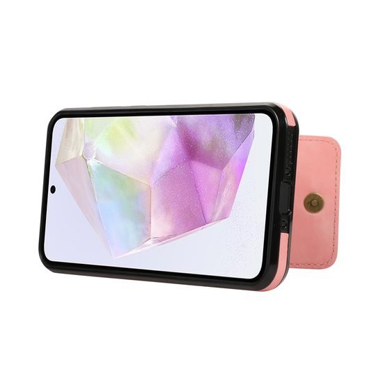 Θήκη Crossbody, Samsung Galaxy A16, ροζ