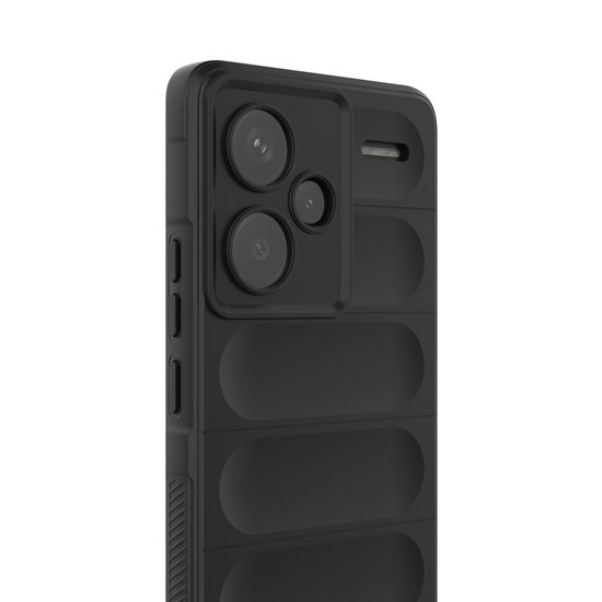 Θήκη Wency Magic Shield, Xiaomi Redmi Note 13 Pro Plus 5G, μαύρη