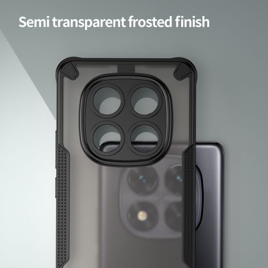 ArmorShield Hybrid Case, Xiaomi Redmi Note 14 Pro 5G, μαύρο