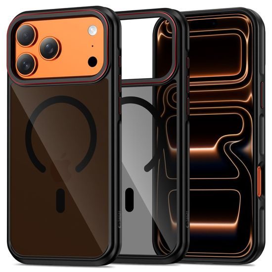 Tech-Protect MagHybrid MagSafe, iPhone 17 Pro Max, κόκκινο-μαύρο