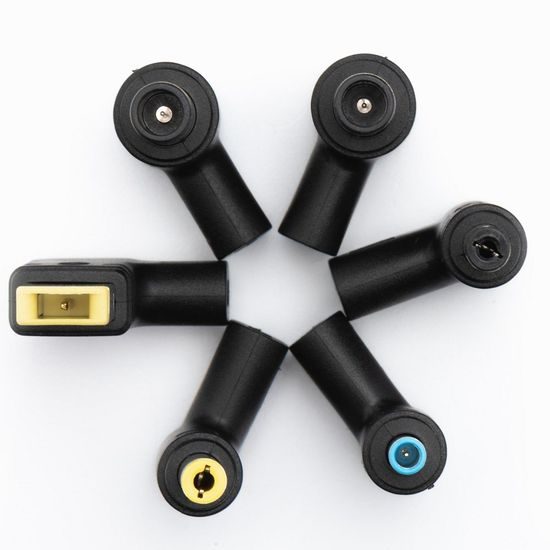 Forcell F-Energy E856 Universal Netzteil für Notebooks - 90W Power Delivery - 6 Adapter-Stecker - Schwarz