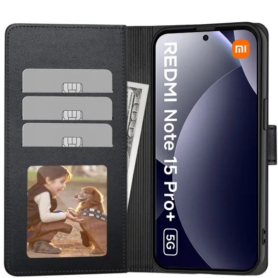 Tech-Protect Xiaomi Poco M8 Pro / Redmi Note 15 Pro Plus 5G, μαύρη θήκη