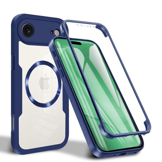 Techsuit MagSafe ColorVerse 360, iPhone Air, μπλε