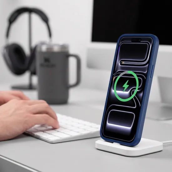 Tech-Protect MagMat MagSafe CC, iPhone 17 Pro / 18 Pro, modrý matný