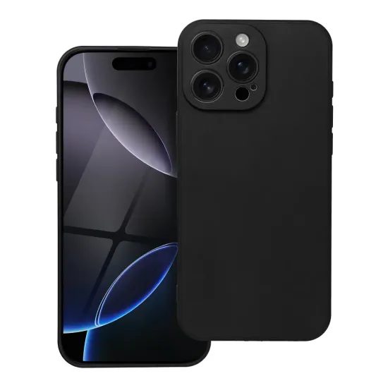 Forcell soft iPhone 16 Pro Max črn