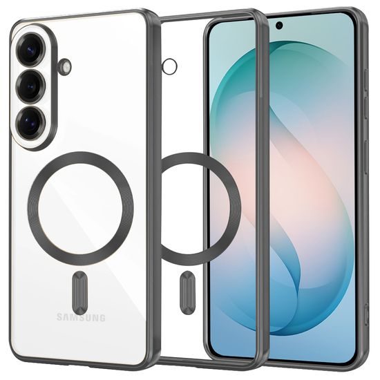 Techsuit Luxury Crystal MagSafe, Samsung Galaxy S26 Plus, černý