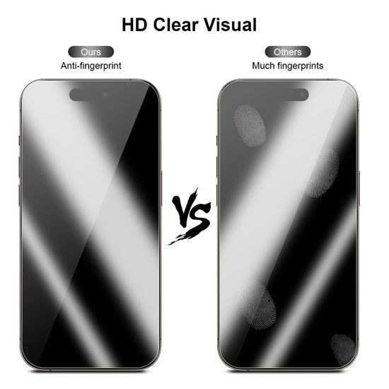 JP Mega Pack Szkło hartowane, 3 szkła na telefon z aplikatorem + 2 szkła na obiektyw, iPhone 16 Pro