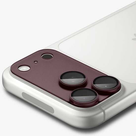 Spigen Optik.TR Ez Fit Pro XL (AGL12036), ochrana fotoaparátu, iPhone 18 Pro, červená