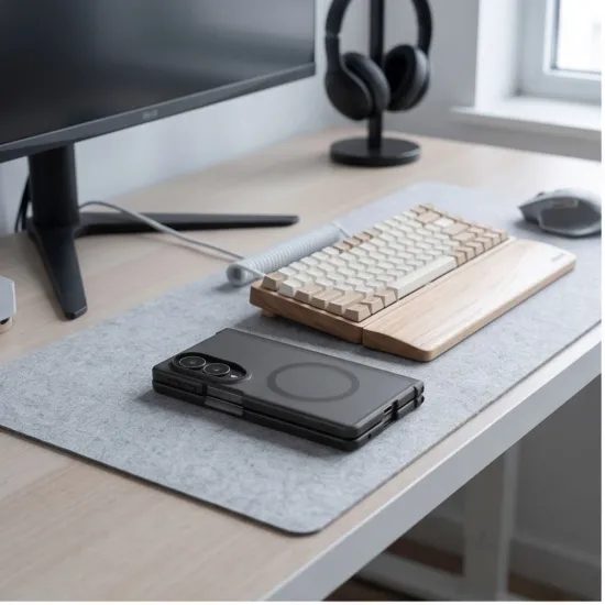Tech-Protect MagMat MagSafe, Samsung Galaxy Z Fold 7 / 8 Ultra, fekete matt
