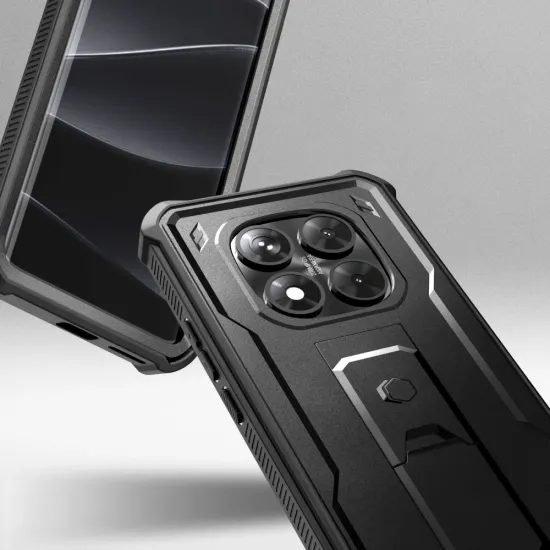 Tech-Protect Kevlar Pro Θήκη, Xiaomi Redmi Note 14 Pro 5G / Poco X7 5G, Μαύρη