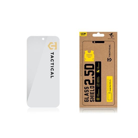 Tactical Glass Shield 2.5D γυαλί για Google Pixel 10 Pro XL, διαφανές