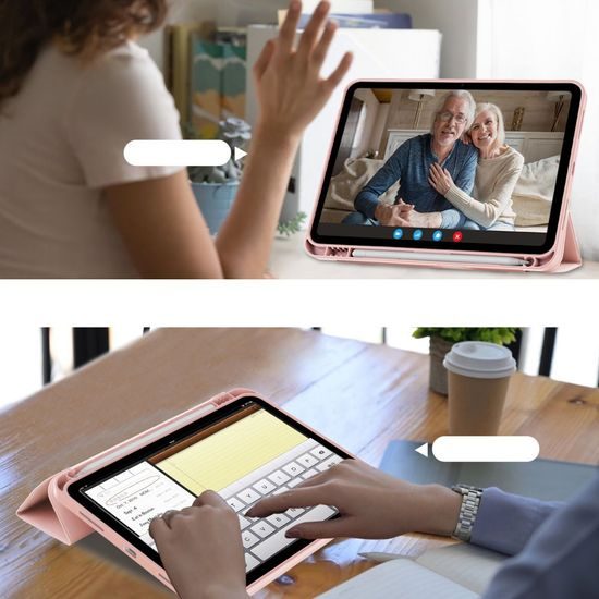 Púzdro Tech-Protect SC Pen pro Apple iPad 10.9 2022, ružové