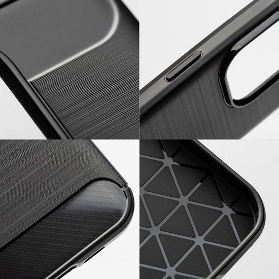 iPhone 17 Pro Max / 18 Pro Max silikona vāciņš Carbon