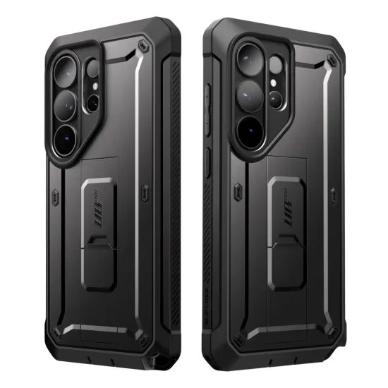 Supcase Unicorn Beetle Pro + σκληρυμένο γυαλί (2 τεμάχια), Samsung Galaxy S26 Ultra, μαύρο