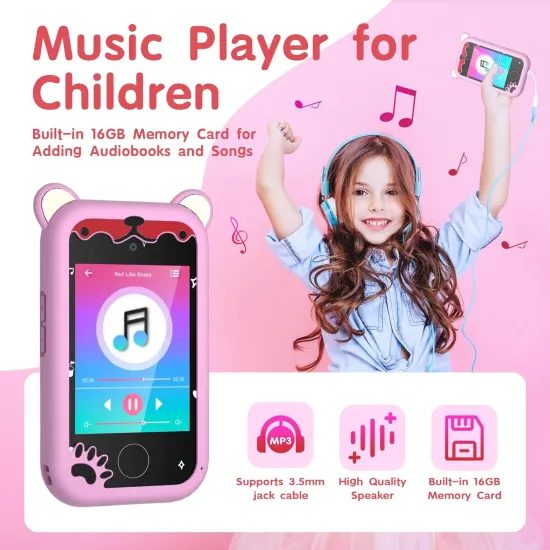 Mobilni telefon za djecu, ružičasti jednorog 2