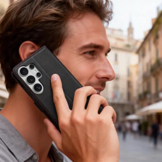 Husă Tech-Protect Samsung Galaxy S26 Ultra, negru-roșu