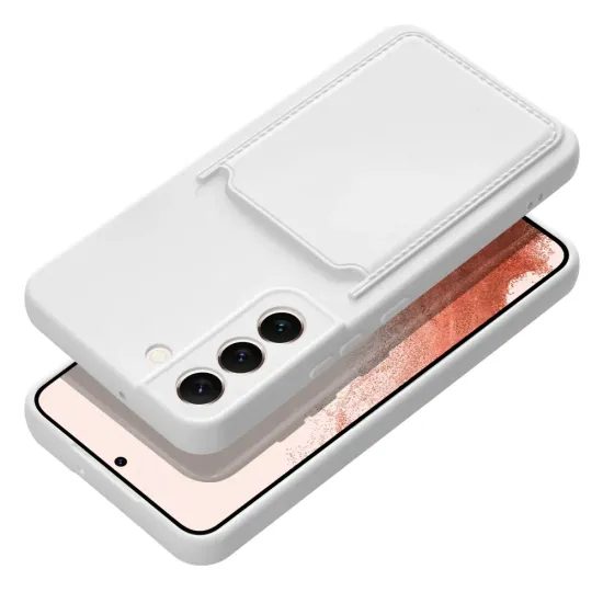 Θήκη Card Case, Samsung Galaxy A55 5G, λευκή
