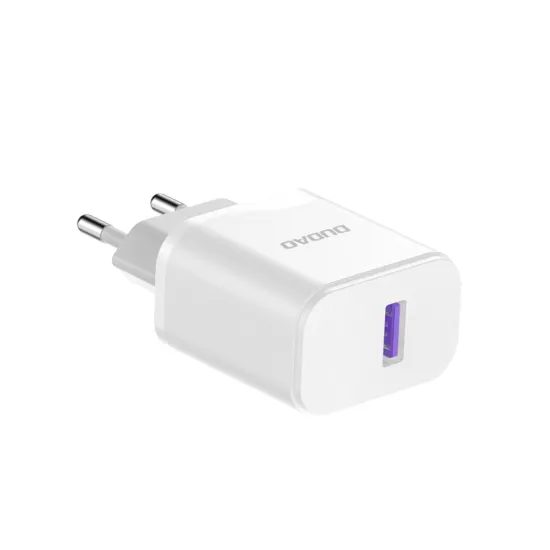 Dudao A20EU φορτιστής USB 18W + καλώδιο USB - USB-C, λευκό