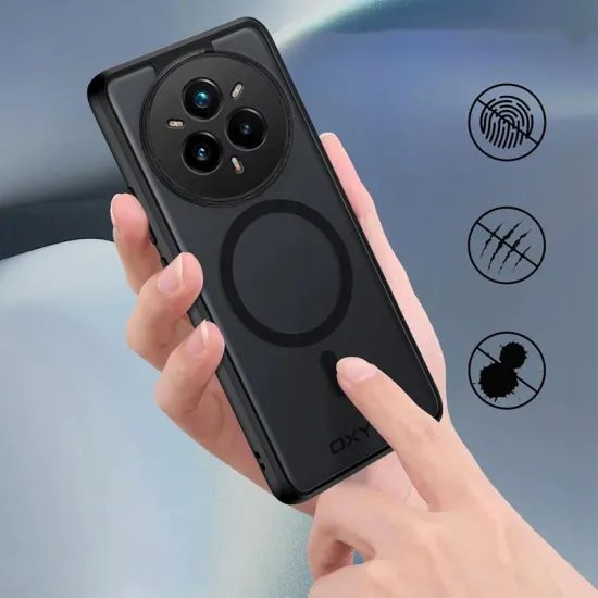 Tech-Protect MagMat MagSafe, Realme 14 Pro 5G, μαύρο ματ