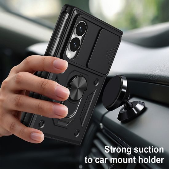 Techsuit CamShield, Samsung Galaxy Z Fold8, czarne