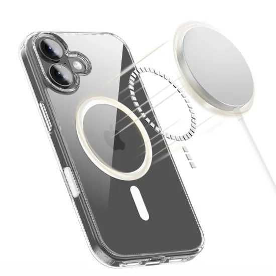 Tech-Protect Flexair Hybrid MagSafe CC, iPhone 17, διαφανές