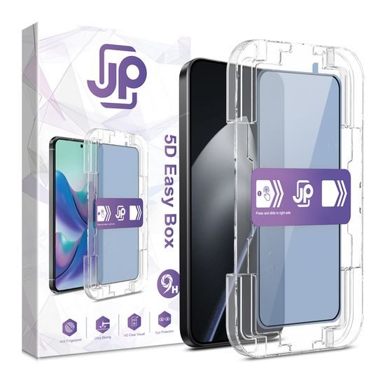 Xiaomi 15T Pro apsauginis stiklas – JP Easy Box 5D grūdintas stiklas