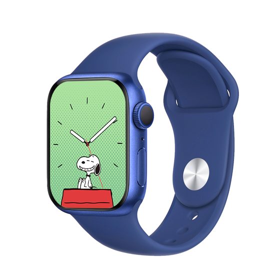 Chytré hodinky Watch S9 Max, modré