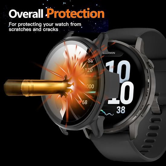 Techsuit Defense360 Pro, Garmin Venu 4 41mm, σκούρο πράσινο