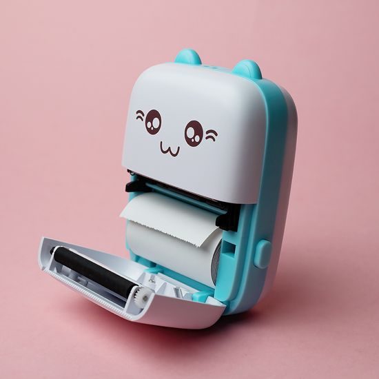 Maxlife MXTP-100 Bluetooth Θερμικός Εκτυπωτής, Μπλε