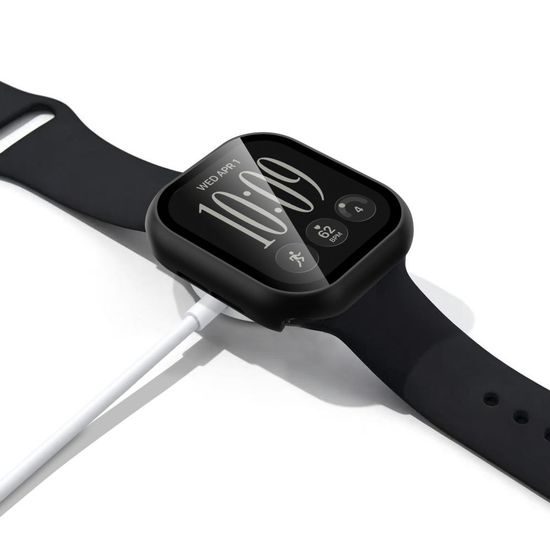 Tech-Protect Defense 2 kusy, Apple Watch 12 (42 mm), čierny a priehľadný
