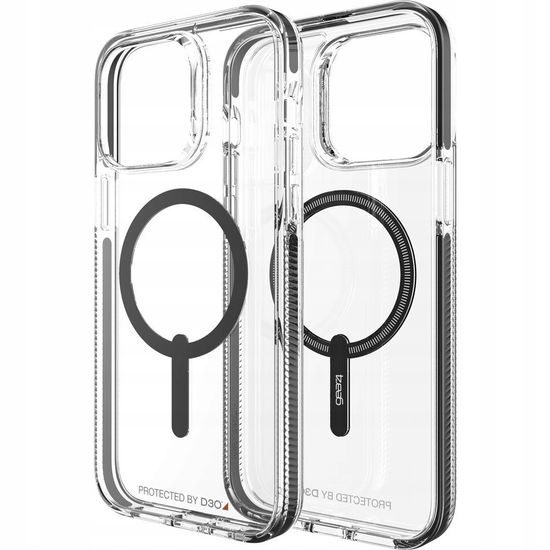 GEAR4 D3O Santa Cruz Snap προστατευτική θήκη, iPhone 14 Pro Max, μαύρη