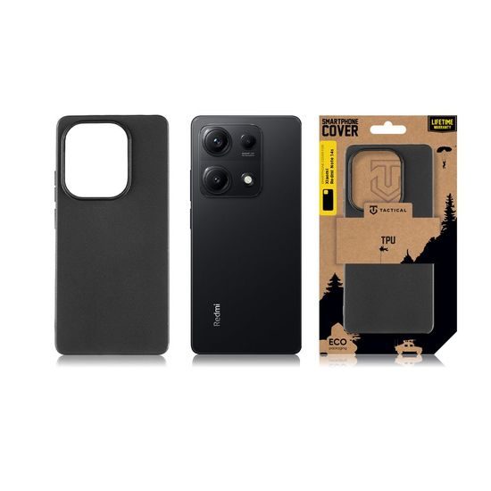 Tactical TPU θήκη για Xiaomi Redmi Note 14S, μαύρη