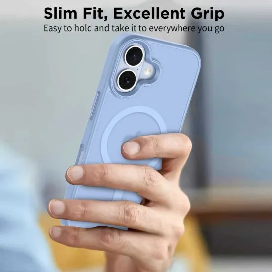 Tech-Protect MagMat MagSafe iPhone 17, μπλε ματ