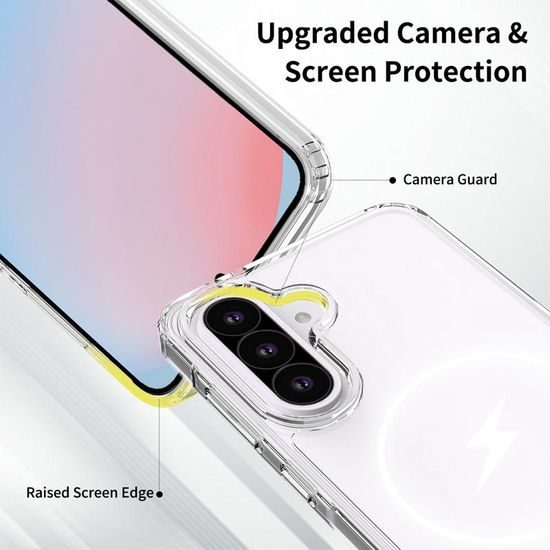 Διάφανη θήκη Magsafe, Samsung Galaxy A56, διαφανής