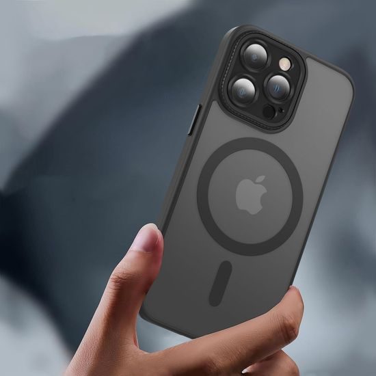 Tech-Protect MagMat Cam+, iPhone 15 Pro, čierny