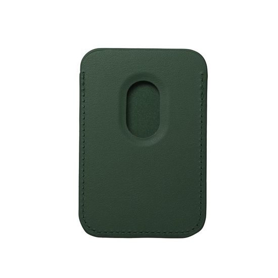 Mag Wallet kožená peněženka, tmavě zelená