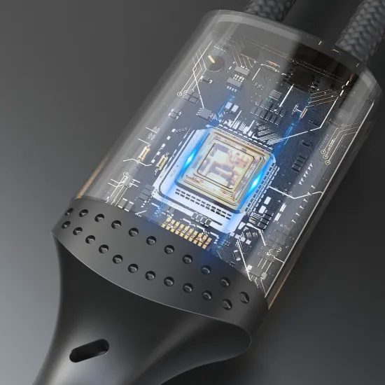 Dudao L3CC καλώδιο USB-C σε USB-C, 60W, 1,2 μ, μαύρο