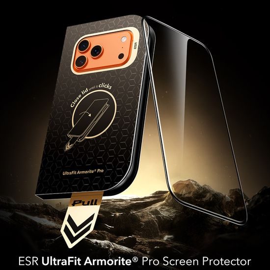 iPhone 17 Pro / 18 Pro kaitseklaas – ESR Armorite Pro UltraFit karastatud klaas