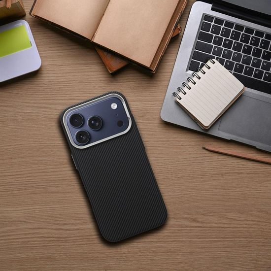 iPhone 17 vāciņš – K-Look MagSafe – melns