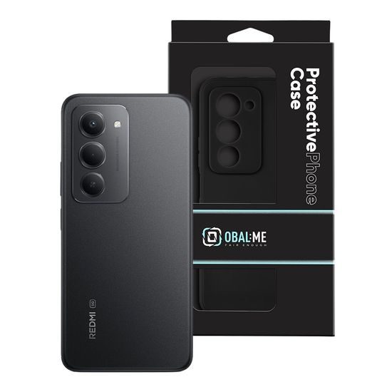OBAL:ME Matte TPU Θήκη για Xiaomi Redmi 15 4G / 5G, μαύρη