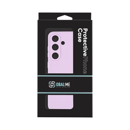 OBAL:ME Matte TPU Kryt pre Samsung Galaxy S25, fialový