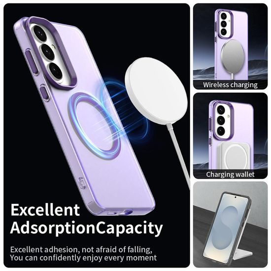 Techsuit CandyCase MagSafe, Samsung Galaxy S26 Plus, μωβ