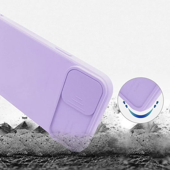 Nexeri obal s ochrannou šošovky, iPhone 11 Pro, fialový