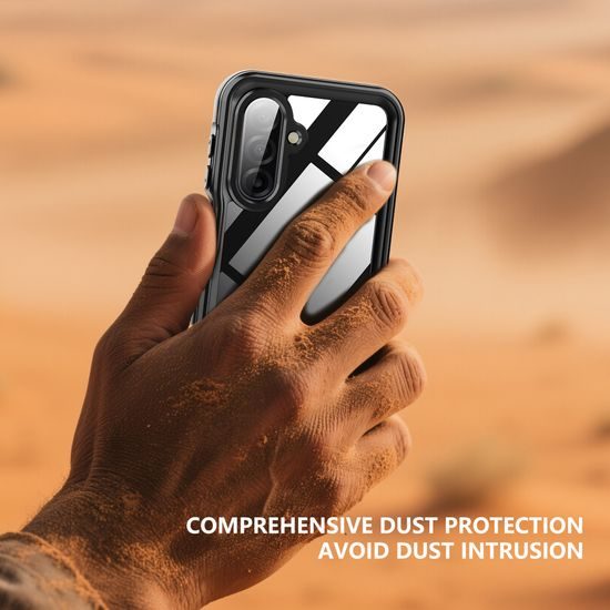 ShellBox IP68 θήκη, Samsung Galaxy A17 5G, μαύρη