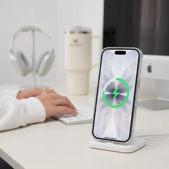 Tech-Protect MagZero MagSafe iPhone 17 ümbris – matt valge