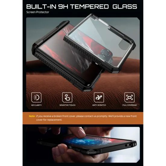 Supcase UB Grip Mag MagSafe, Samsung Galaxy Z Flip 8, černý