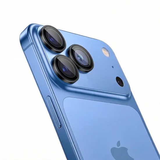 Tech-Protect Camring Fit+ kaamera kaitseklaas iPhone 18 Pro / 18 Pro Max – must